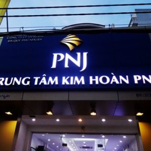 Biển quảng cáo alu chữ nỗi