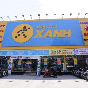 Biển quảng cáo alu Điện máy xanh