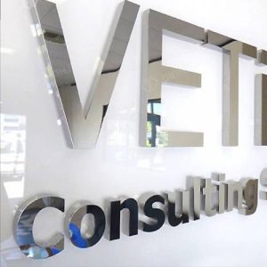 Chữ Inox trắng gương